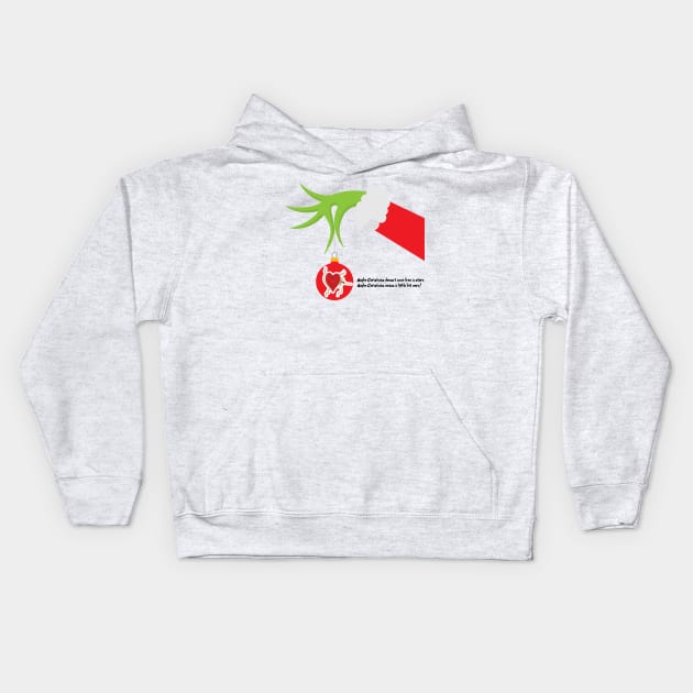 Maybe Christmas Means A Little More Kids Hoodie by imlying